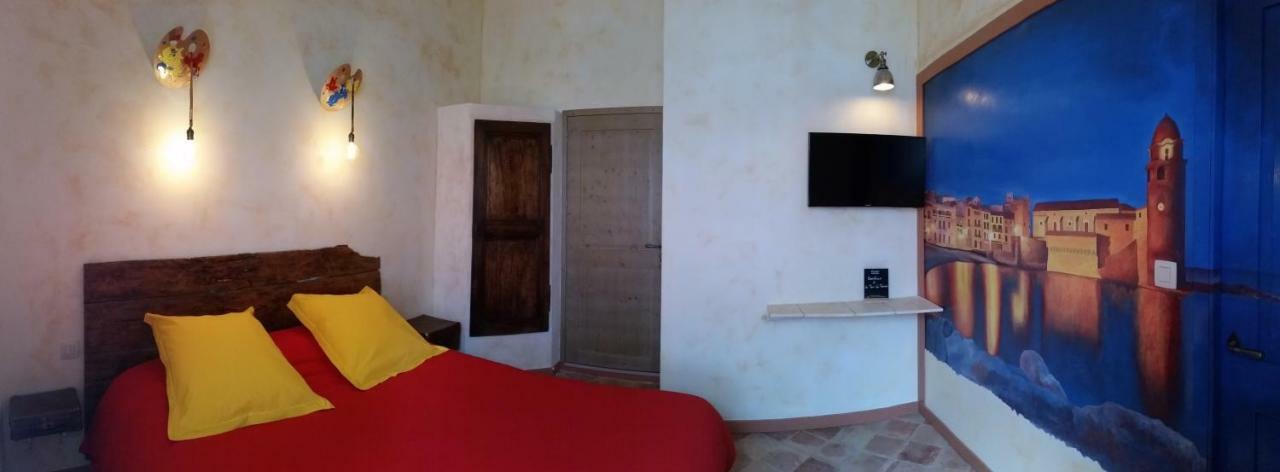 La Tour Du Terroir Bed & Breakfast Rivesaltes Bagian luar foto